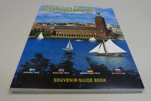 Book cover for Stockholm Souvenir Guide Book by Hakansson