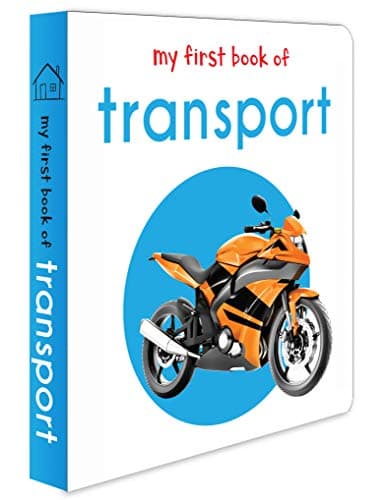 Book cover for My First Book of Transport by Wonder House Books