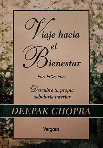 Book cover for Viaje Hacia El Bienestar - Tapa Dura (Spanish Edition) by Chopra