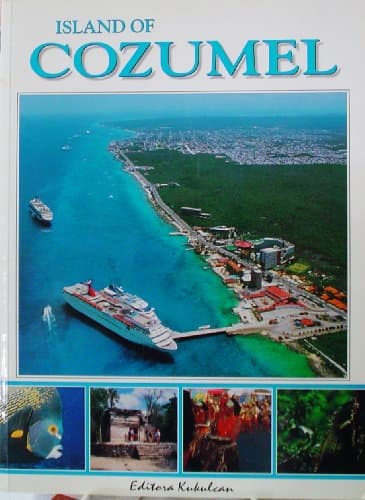 Book cover for Island of Cozumel (185 full color photographs) by Luis Gomez Cardenas