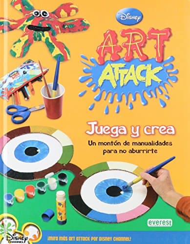 Book cover for JUEGA Y CREA ART ATTACK by Varios