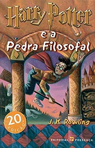 Book cover for Harry Potter e a Pedra Filosofal by Rowling, J. K.