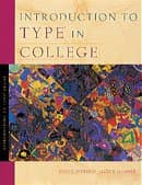Book cover for Introduction to Type in College by Allen L. Hammer