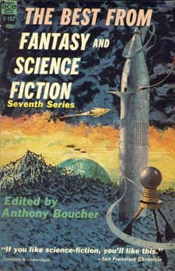 Book cover for Best from Fantasy and Science Fiction: 7th Series by Chad Oliver
