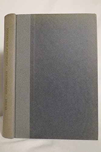 Book cover for Powers of Attorney by auchincloss, louis