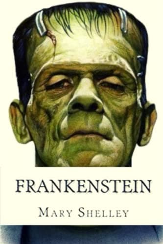 Book cover for Frankenstein by Shelley, Mary