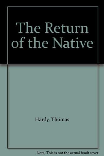 Book cover for The Return of the Native by Hardy, Thomas