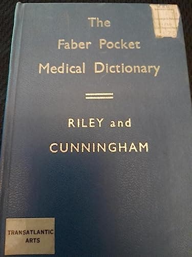 Book cover for The Faber Pocket Medical Dictionary by P.A. Riley