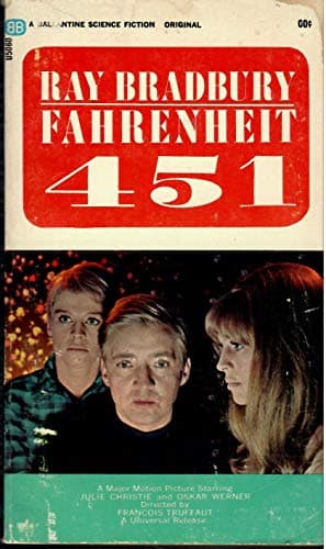 Book cover for Fahrenheit 451 by Bradbury, Ray