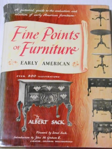 Book cover for Fine Points of Furniture: Early American by sack, albert