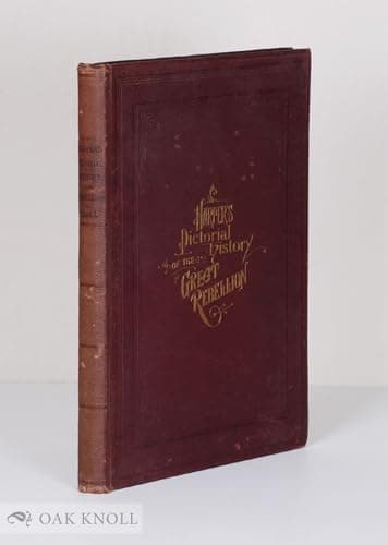 Book cover for Harper's pictorial history of the Great Rebellion by Alfred H. Guernsey