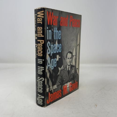 Book cover for War and peace in the space age by gavin, james