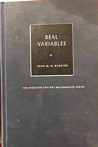 Real variables,: An introduction to the theory of functions (The Appleton-Century mathematics series)