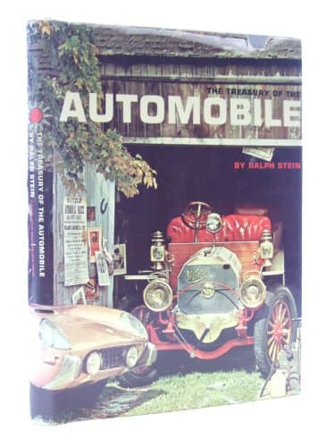 Book cover for The treasury of the automobile by Stein, Ralph