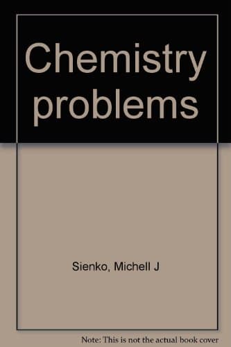 Book cover for Chemistry problems by Sienko, Michell J