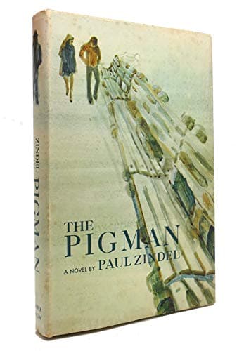 Book cover for The pigman: A novel by Paul Zindel
