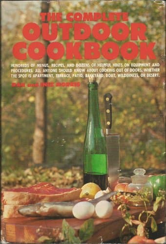 Book cover for The complete outdoor cookbook, by Dan Morris