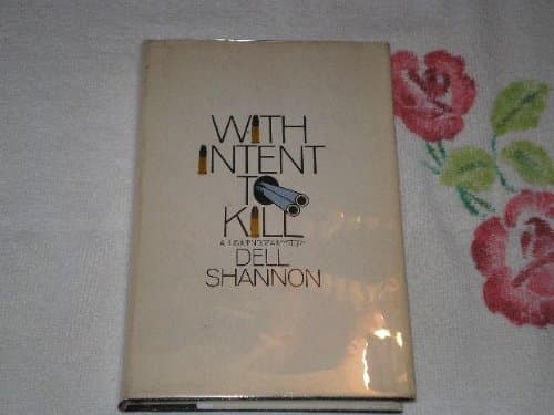 Book cover for With intent to kill, by Shannon, Dell