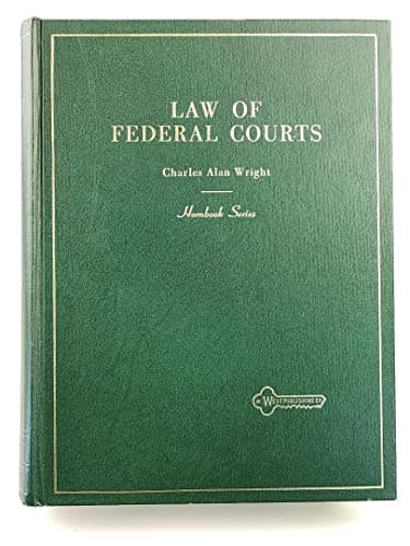 Book cover for Law of Federal Courts (Hornbook Series: 2nd Edition) by Wright, Charles Alan