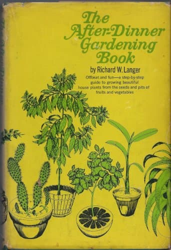 Book cover for The after-dinner gardening book by richard w. langer