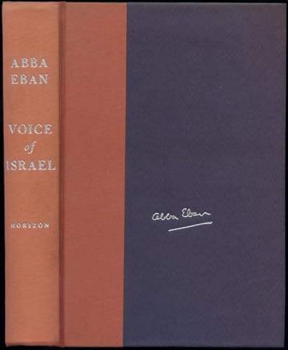 Book cover for Voice of Israel by Eban, Abba