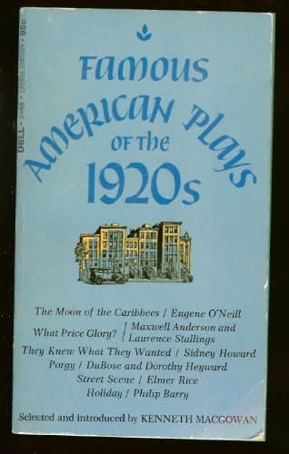 Book cover for Famous American Plays of the 1920s (Laurel Drama Series) by Macgowan, Kenneth