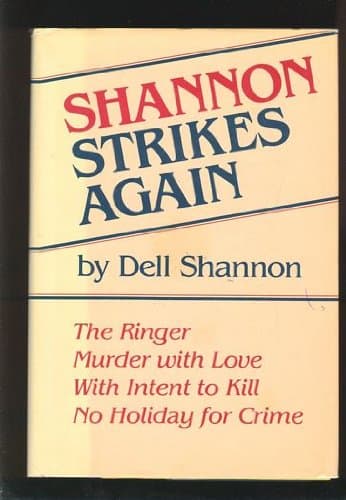 Book cover for Shannon strikes again by Shannon, Dell