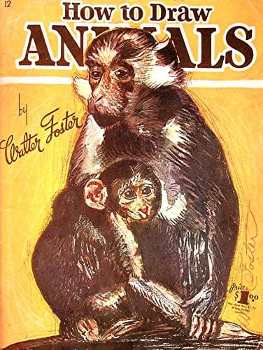 Book cover for How to Draw Animals by Walter T. Foster