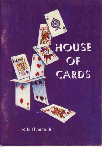 Book cover for House of cards (Romans 2) by Thieme, R. B