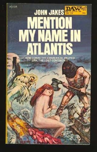 Book cover for Mention my name in Atlantis by Jakes, John