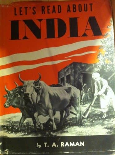 Book cover for Let's read about India ("Let's read about" books) by Raman, T. A