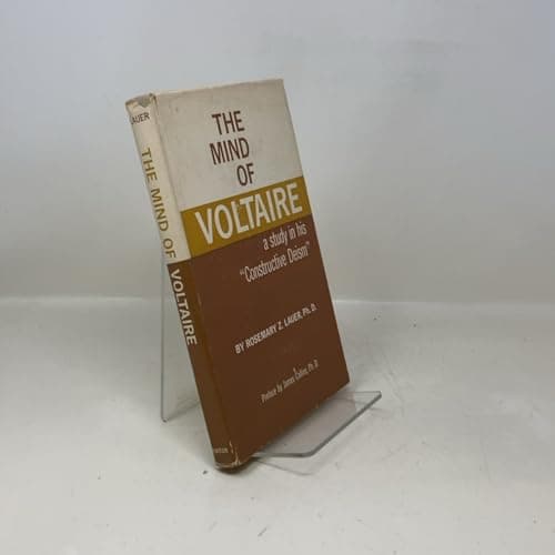 Book cover for The mind of Voltaire;: A study in his "constructive deism." by Lauer, Rosemary Zita