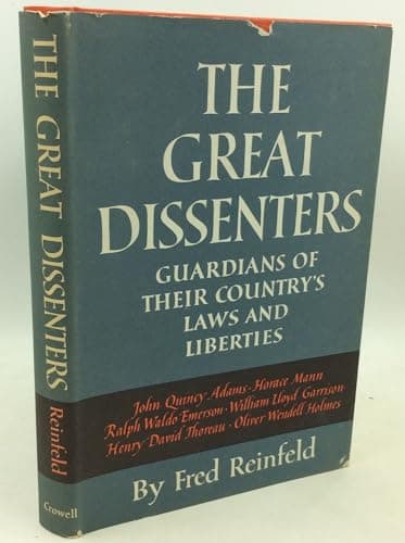 Book cover for The great dissenters, guardians of their country's laws and liberties by Reinfeld, Fred