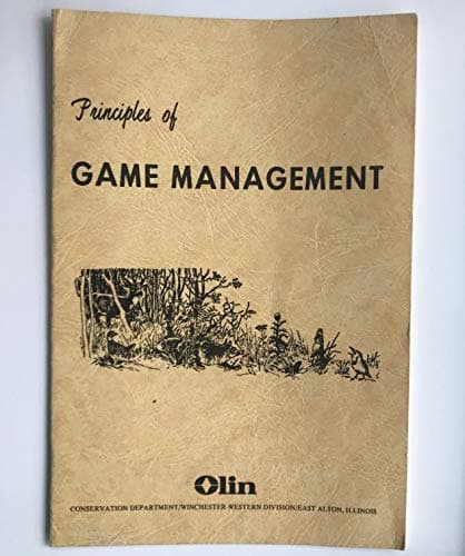 Book cover for Principles of Game Management by John Madson