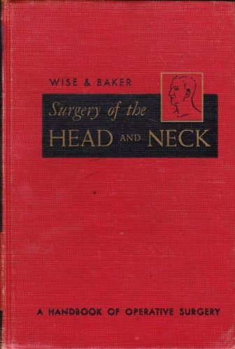 Surgery of the head and neck (A Handbook of operative surgery)