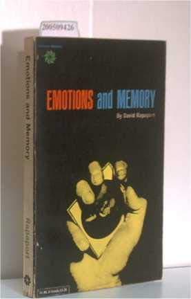 Book cover for Emotions and memory (Menninger Clinic monograph series) by Rapaport, David