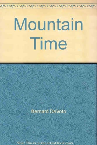 Book cover for Mountain Time by Bernard DeVoto