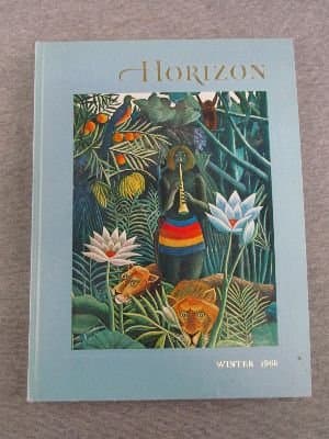 Book cover for HORIZON WINTER 1968 by James Parton