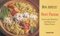 Book cover for Bon Appetit Best Pastas: Sauces and Toppings For Fresh and Dried Pastas, Vol. 1 by Bon Appetit