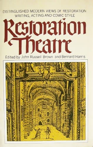 Book cover for Restoration Theatre by John Russell Brown