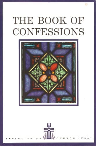 Book cover for The Book Of Confessions by Presbyterian Church