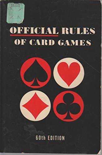 Book cover for Official Rules of Card Games by Company, The United States Playing Card