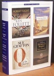 Readers Digest Select Editions (Hornet Flight - Leaving Eden - Q is for Quarry - Nights in Rodanthe)