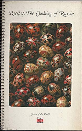 Book cover for Recipes: Russian Cooking by Time Life Books
