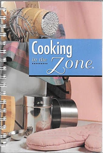 Book cover for Cooking in the Zone by Envion International Programmed Nutrition Department
