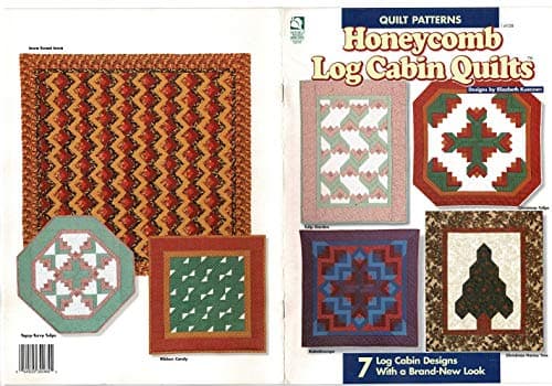Book cover for Honeycomb Log Cabin Quilts (7 Log Cabin Designs with a Brand-New Look) by Elizabeth Kuennen