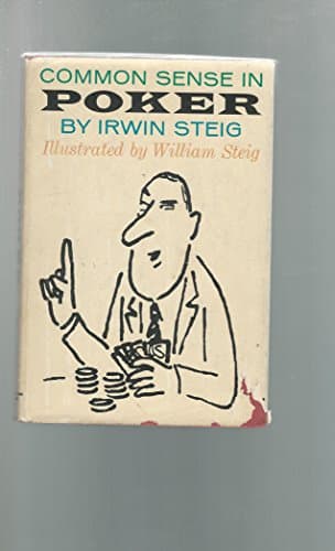 Book cover for Common Sense in Poker by Irwin Steig