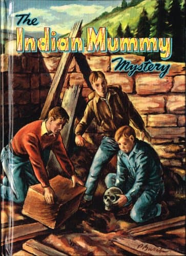 Book cover for The Indian Mummy Mystery by Troy Nesbit