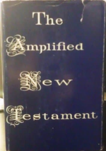 Book cover for The Amplified New Testament by ZONDERVAN PUBLISHING HOUS