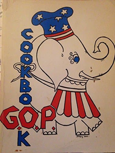 Book cover for GOP COOKBOOK by Republican Women's Club Lubbock Texas